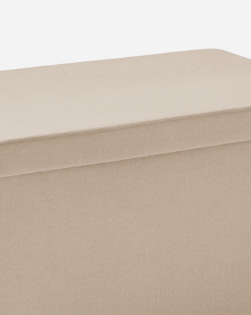 Fabric Foldable Storage Ottoman