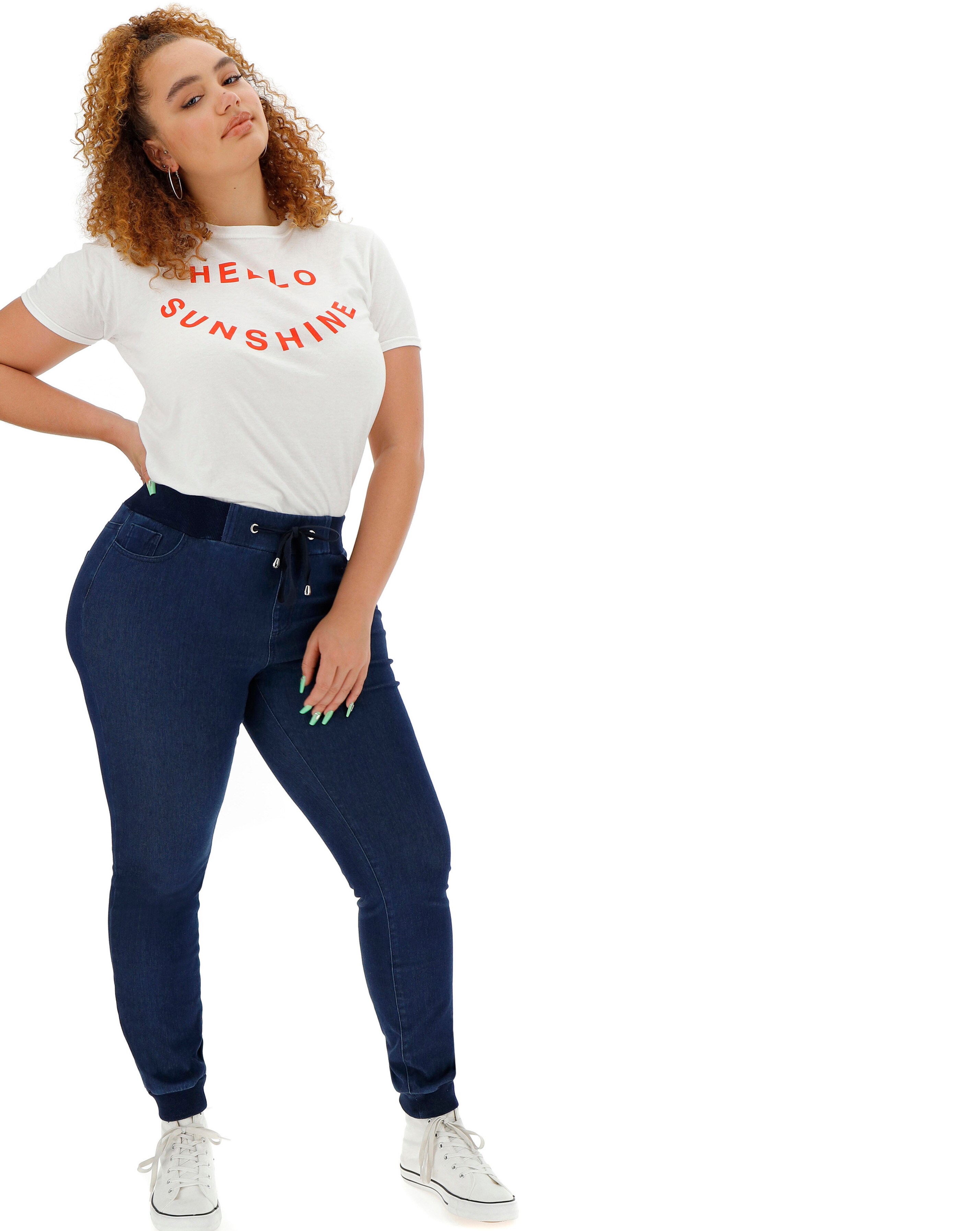 Jogger jeans plus store size