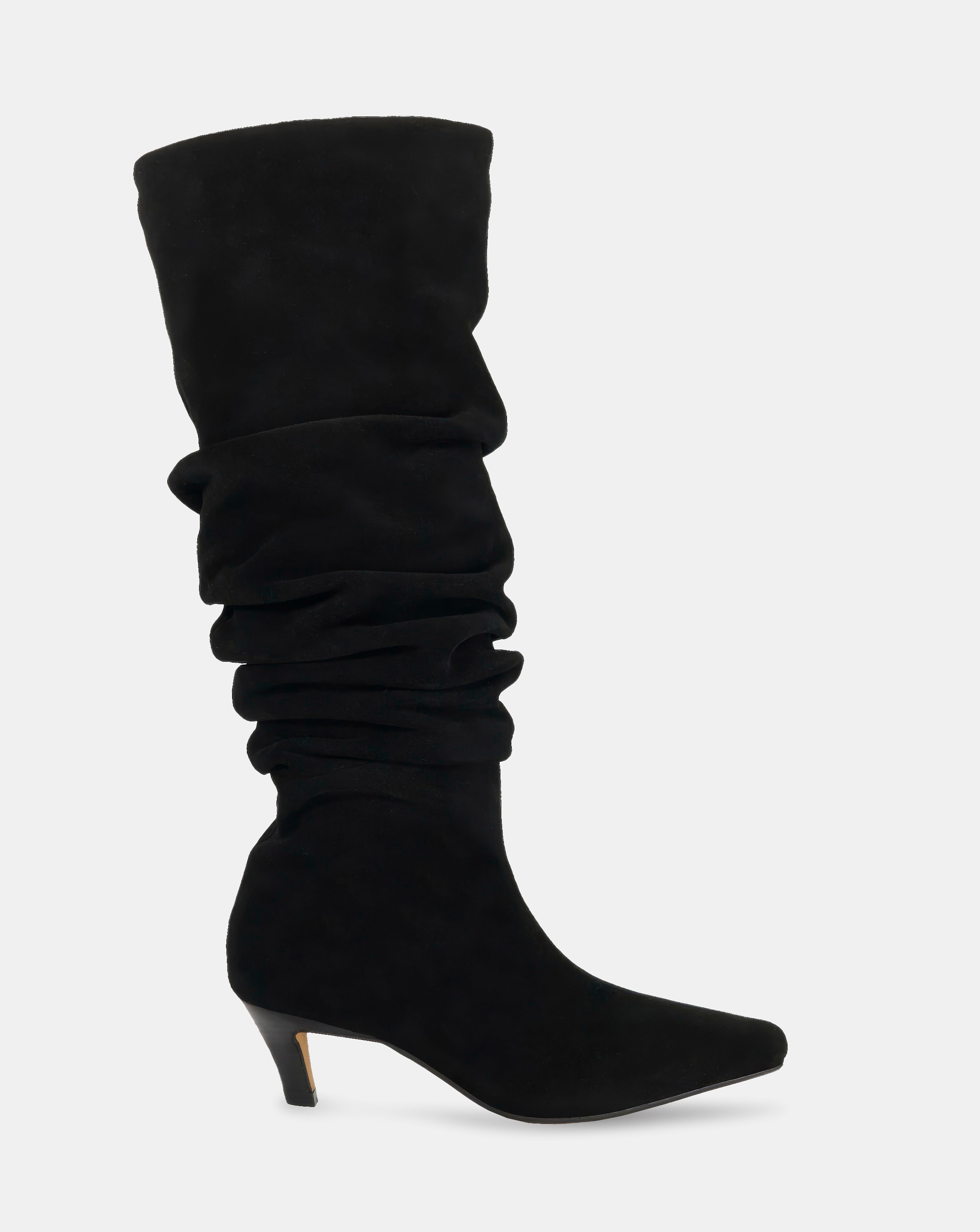 New In - Black Knee-High Boots Standard Fit