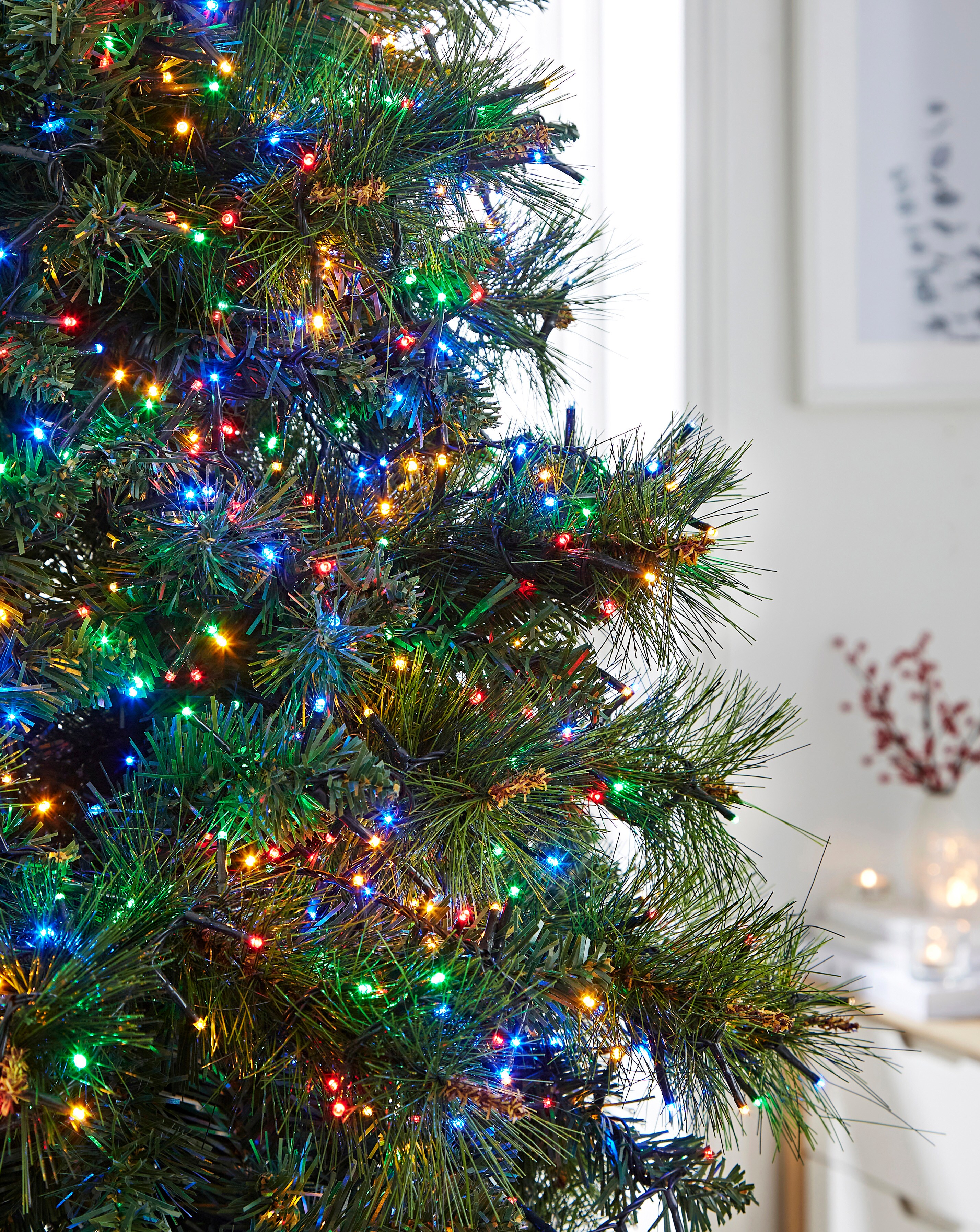 Multi Colour LED String Christmas Lights Simply Be