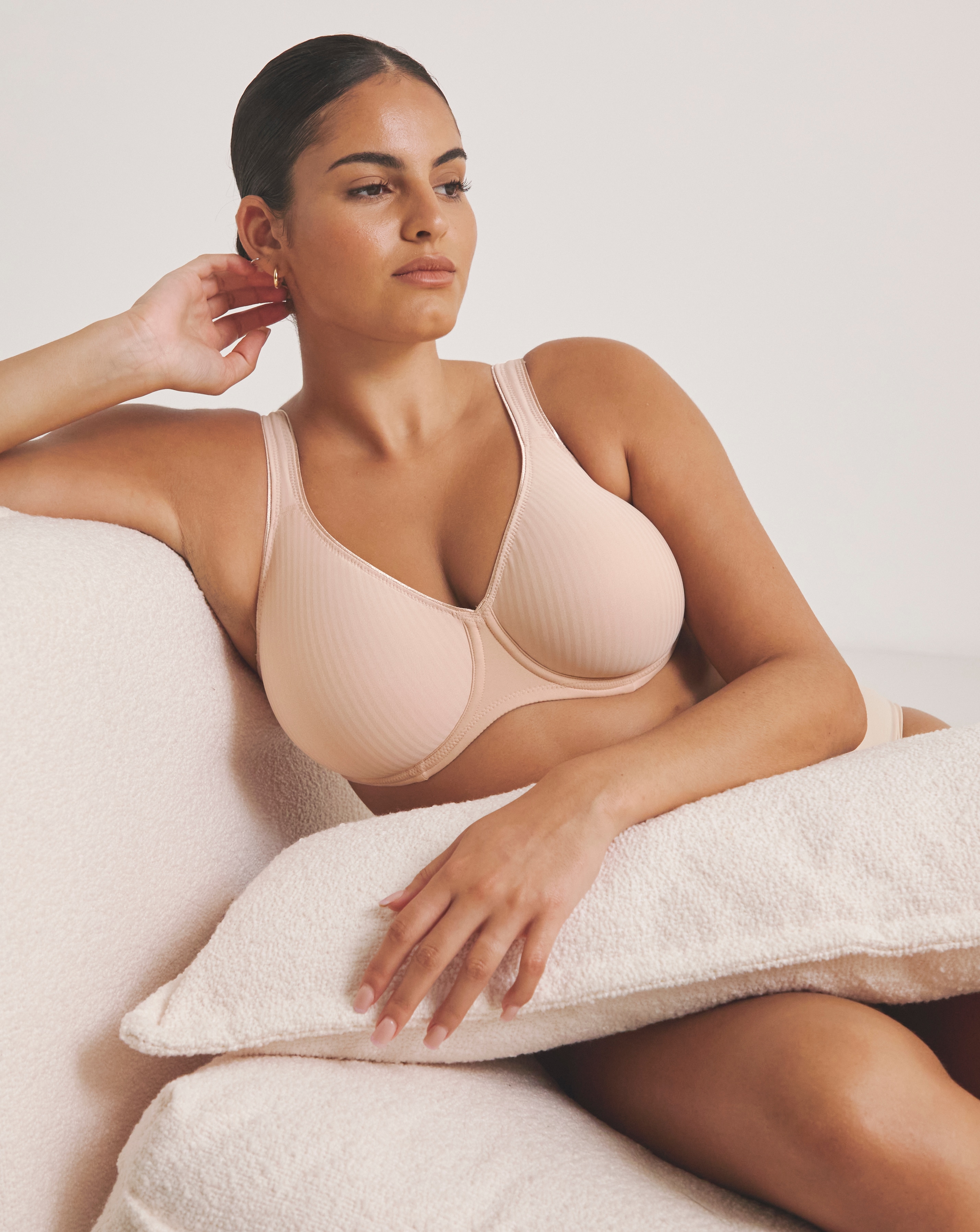Triumph Modern Cotton Wired Bra Nude