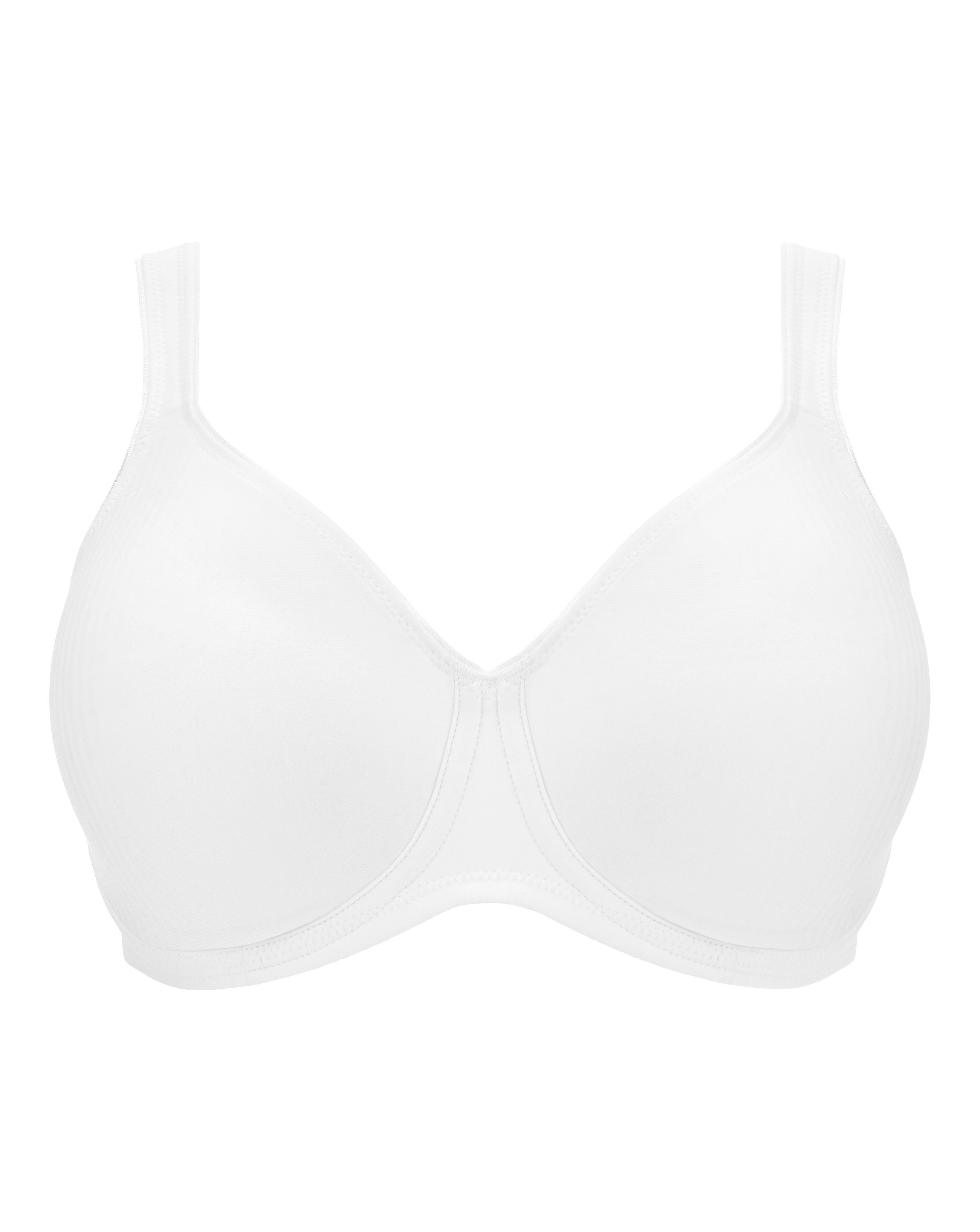 Triumph Modern Cotton Wired Bra  In White | UK Size 34B Women's