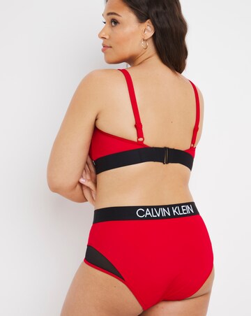 Calvin Klein CK Curve Swim Bralet | Simply Be