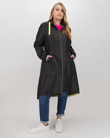 Black Parachute Parka | Simply Be