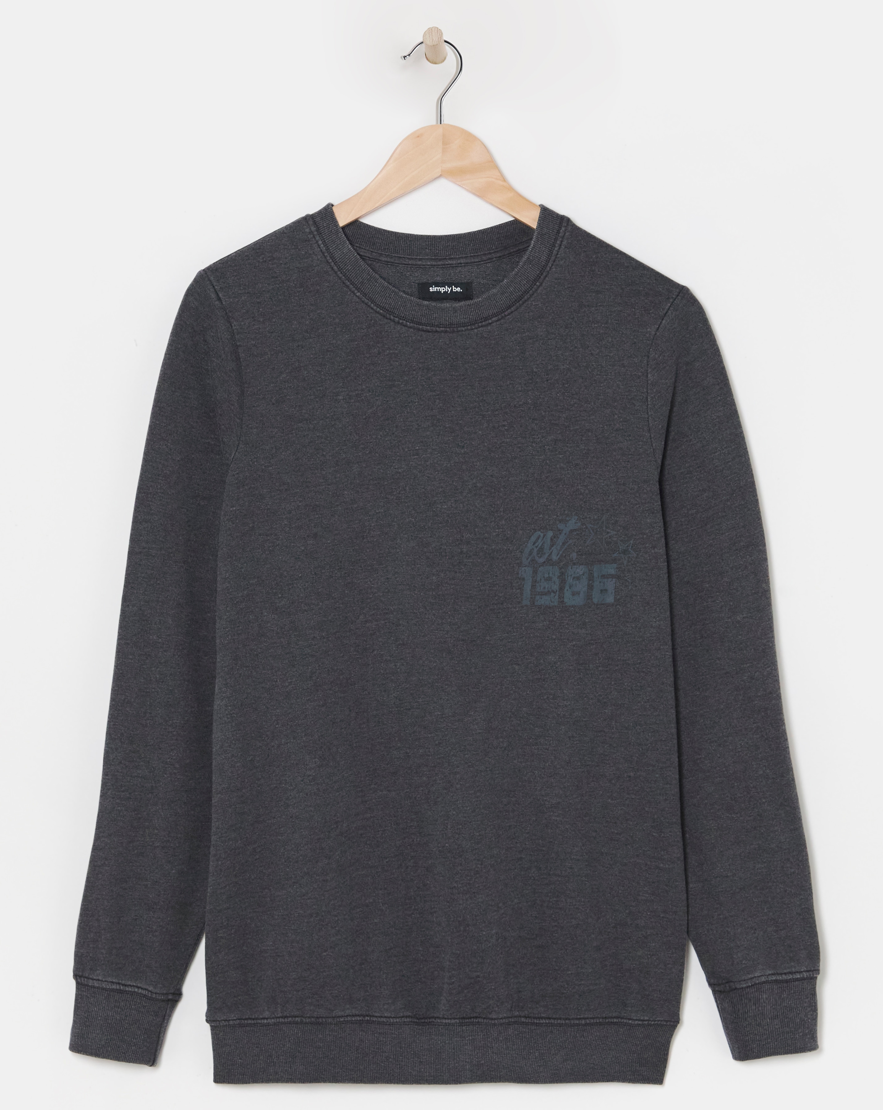 All Star Varsity Slogan Sweatshirt