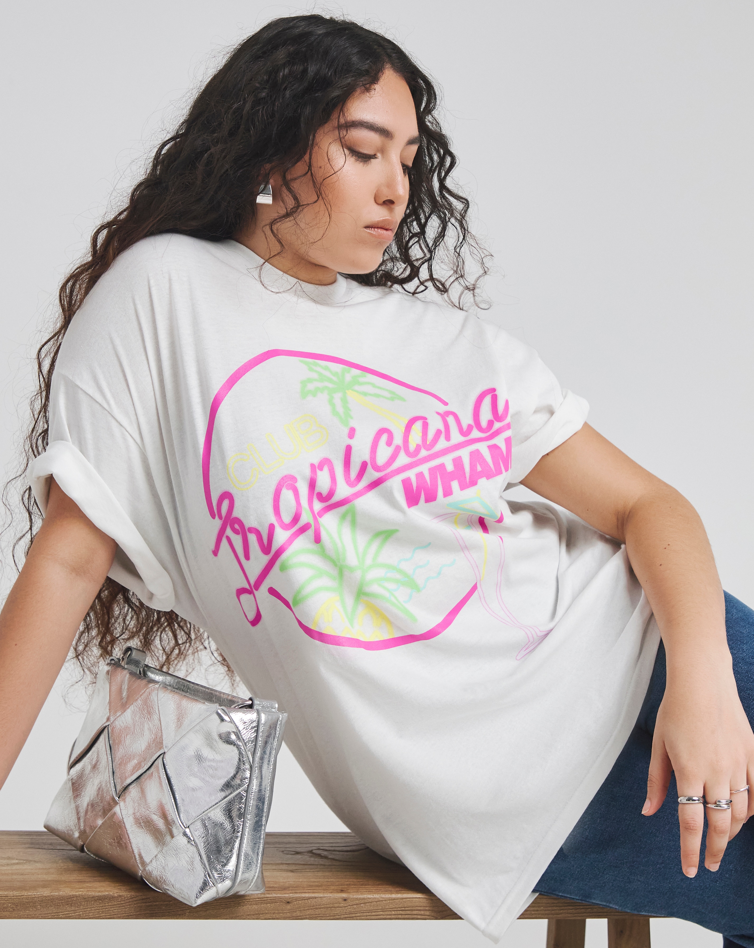 Wham Club Tropicana License T-Shirt