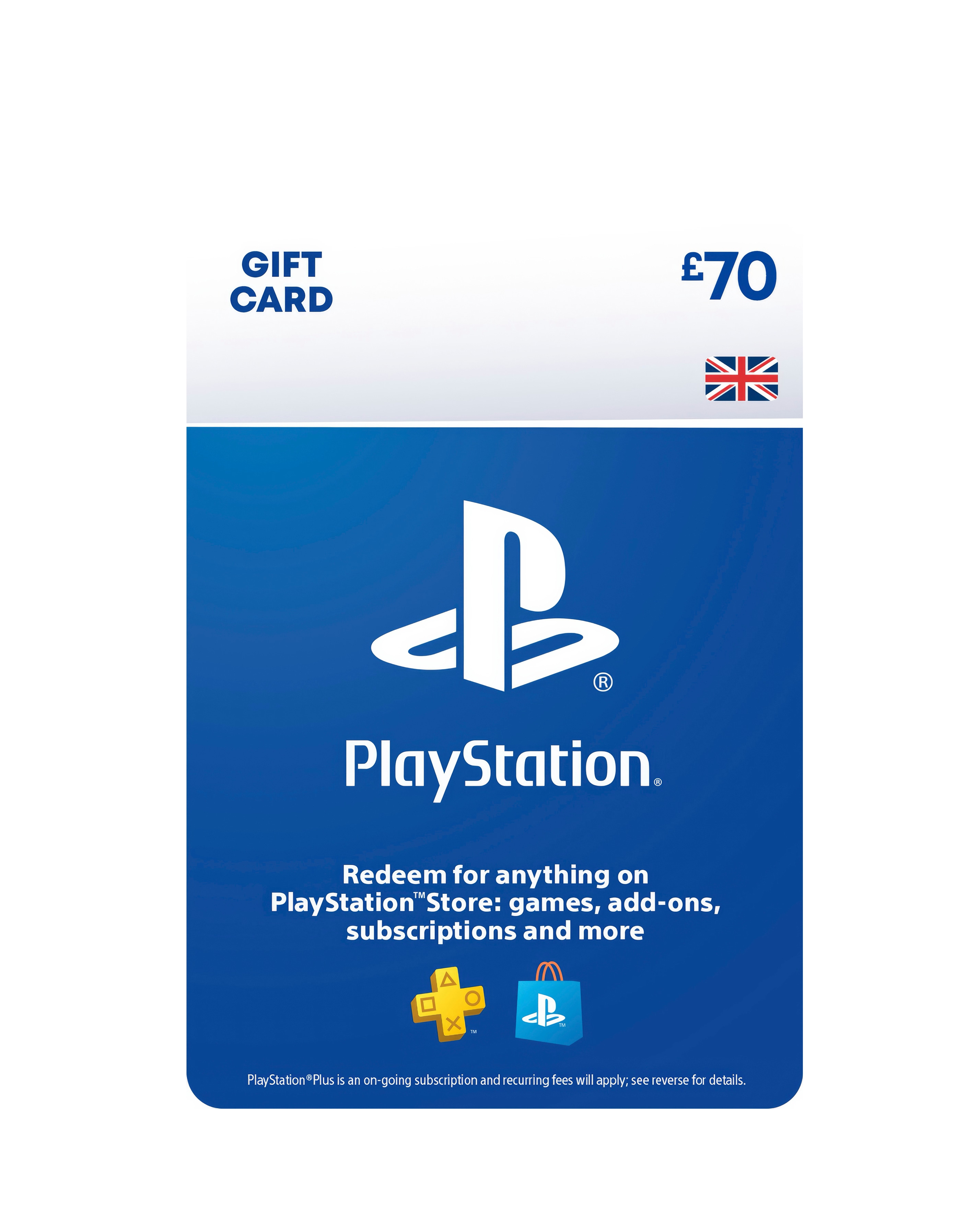PlayStation Store Gift Card - #70