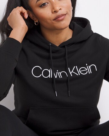 Calvin Klein Logo Hoodie | Simply Be