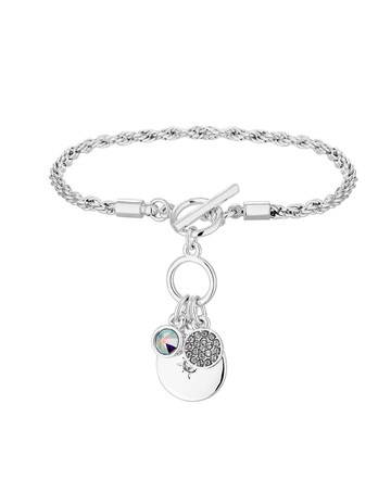 Jon richard bracelet with swarovski clearance