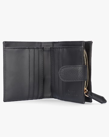 Valentino Bags Brixton Small Foldover Black Wallet