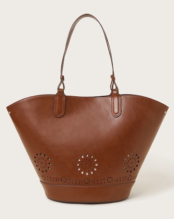 Monsoon Cutwork Tote Bag
