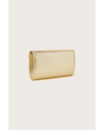 Monsoon Metallic Clutch Bag