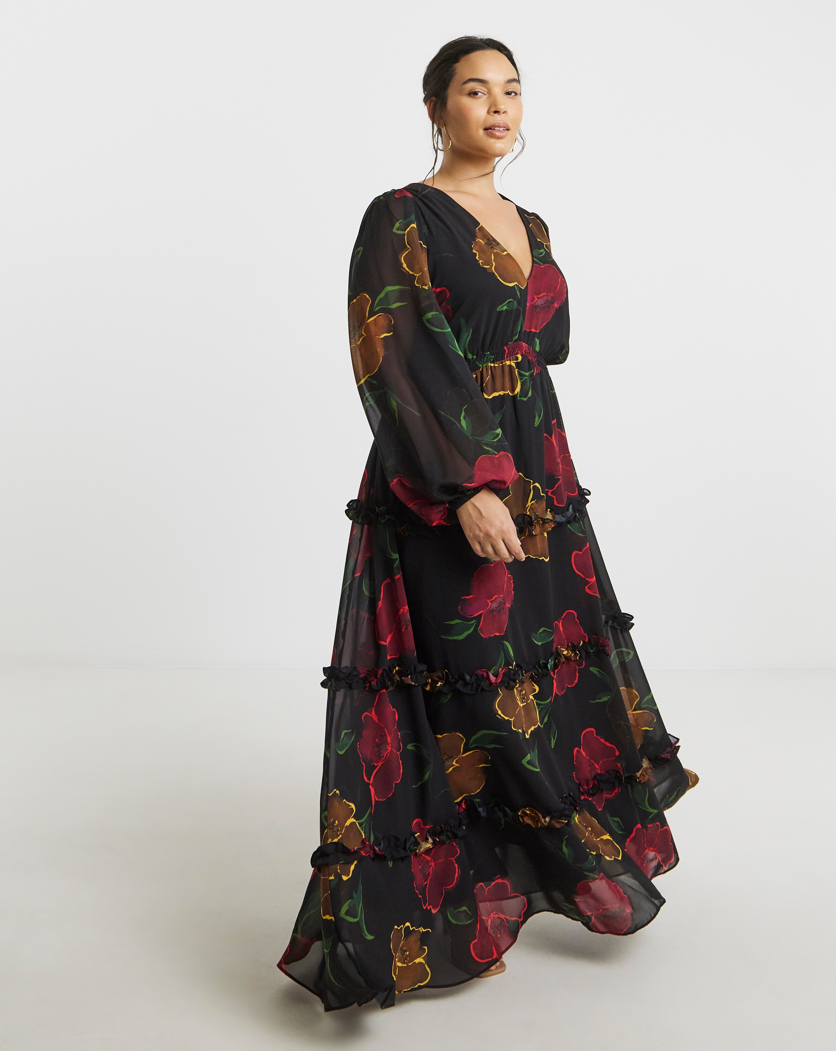 Joanna Hope Volume Maxi Dress