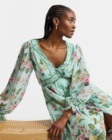 Joanna Hope Printed Button Through Dress