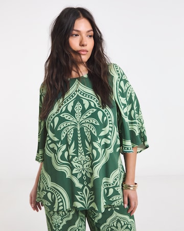 Joanna Hope Floral Printed Blouse