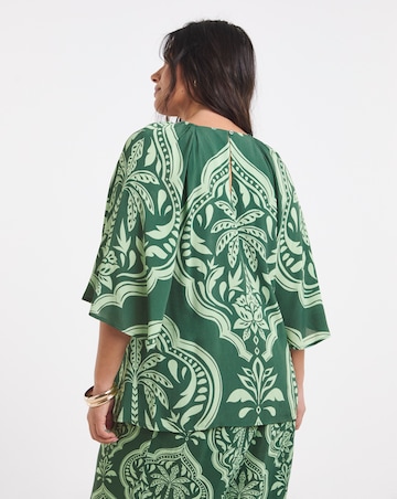 Joanna Hope Floral Printed Blouse