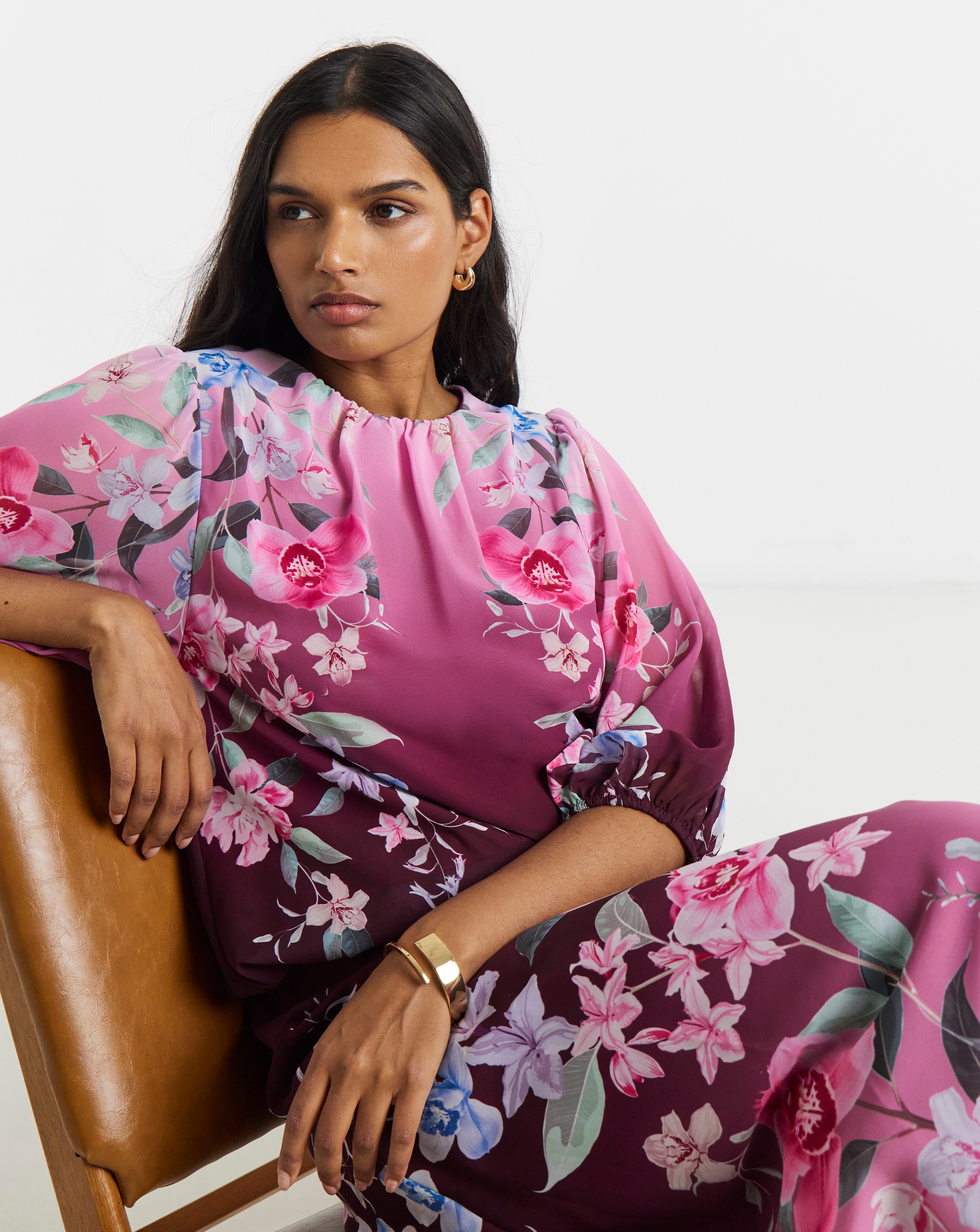 New In - Joanna Hope Bubble Hem Blouse