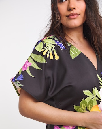 Joanna Hope Printed Column Dress