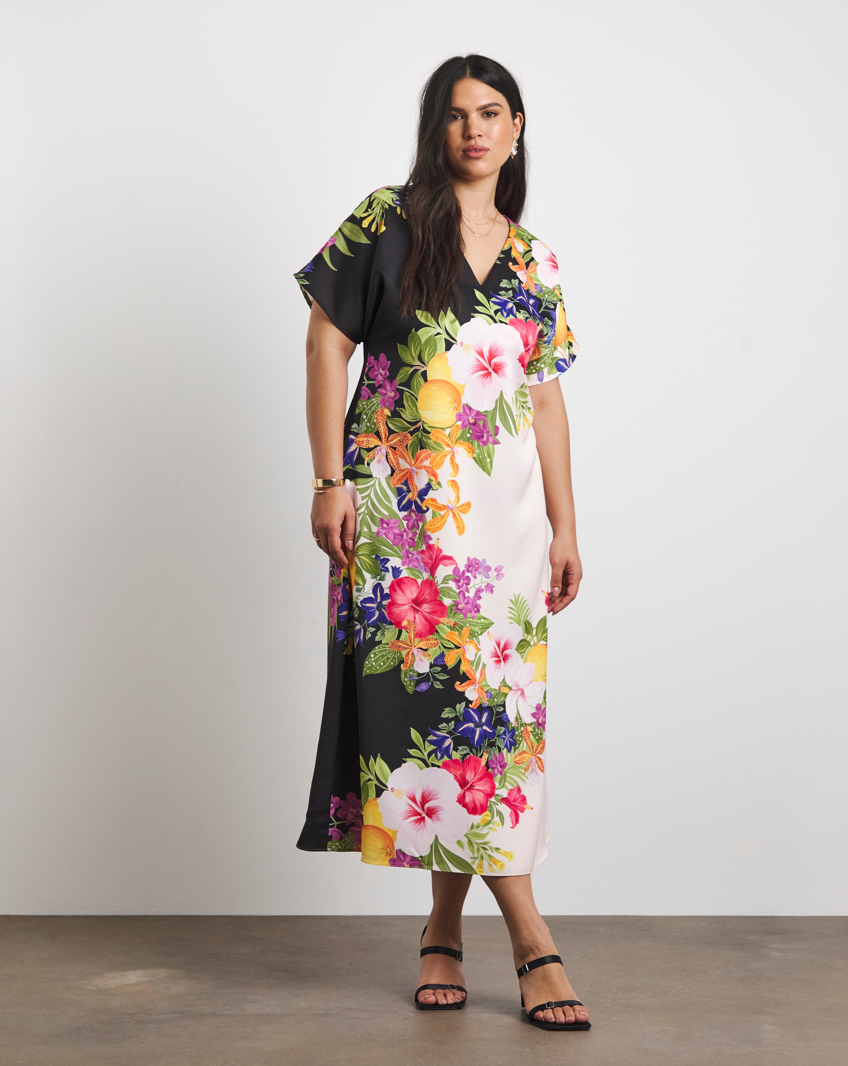 Joanna Hope Printed Column Dress