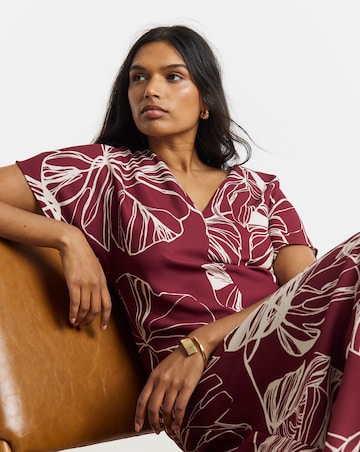 Joanna Hope Printed Column Dress