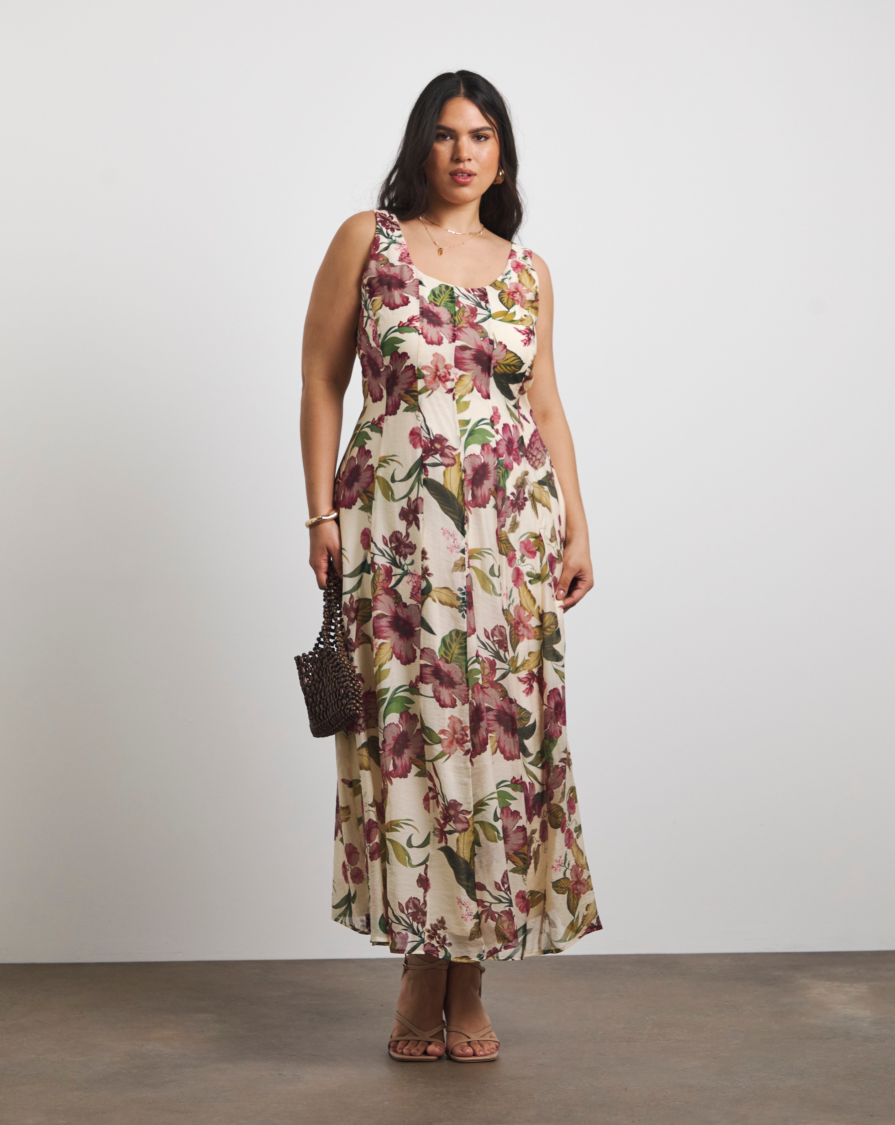 New In - Joanna Hope Seam Detail Prom Dress