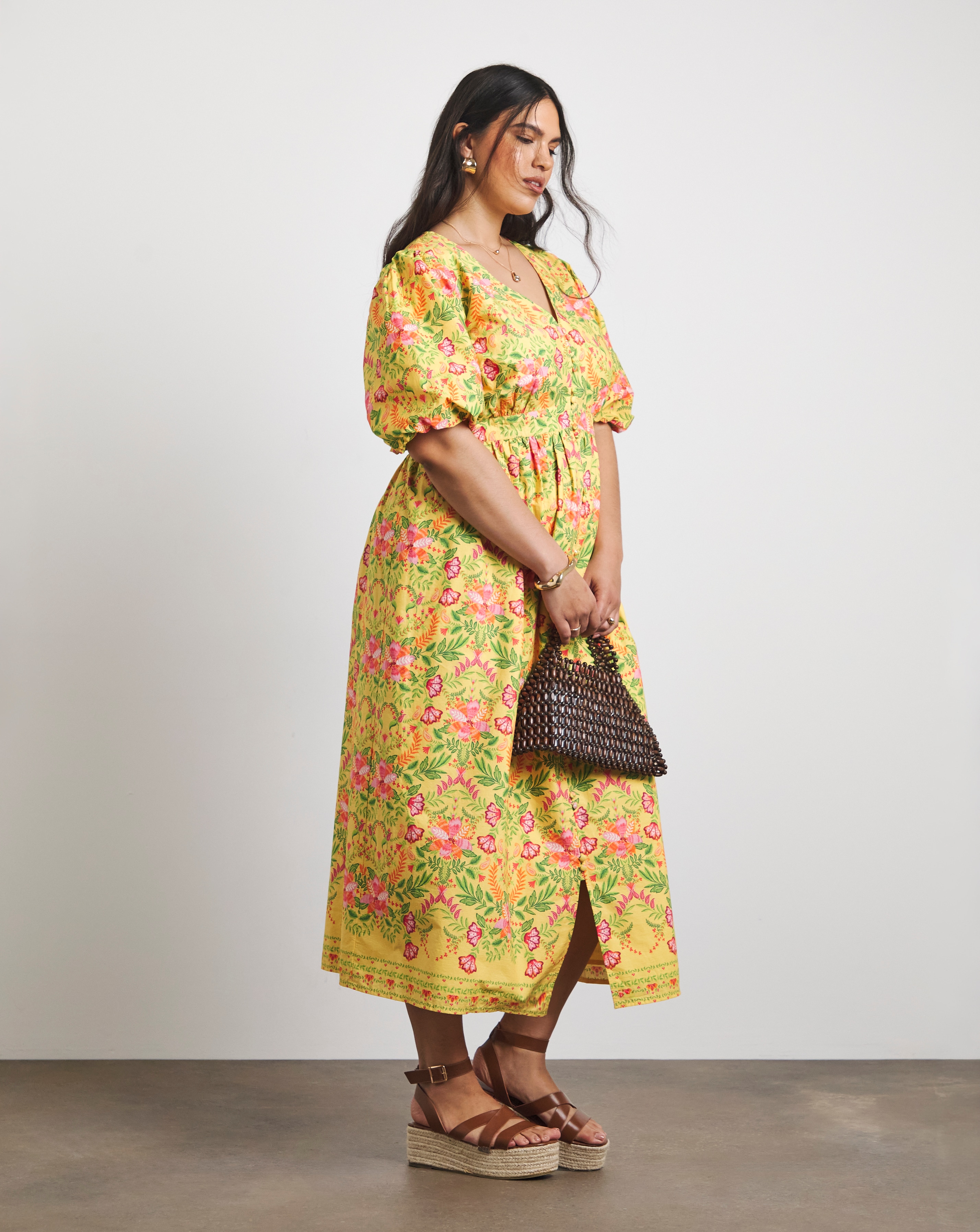 New In - Joanna Hope Cotton Prom Dress