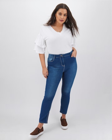 Lexi Super Soft High Waist Slim Leg Jeans Regular Length