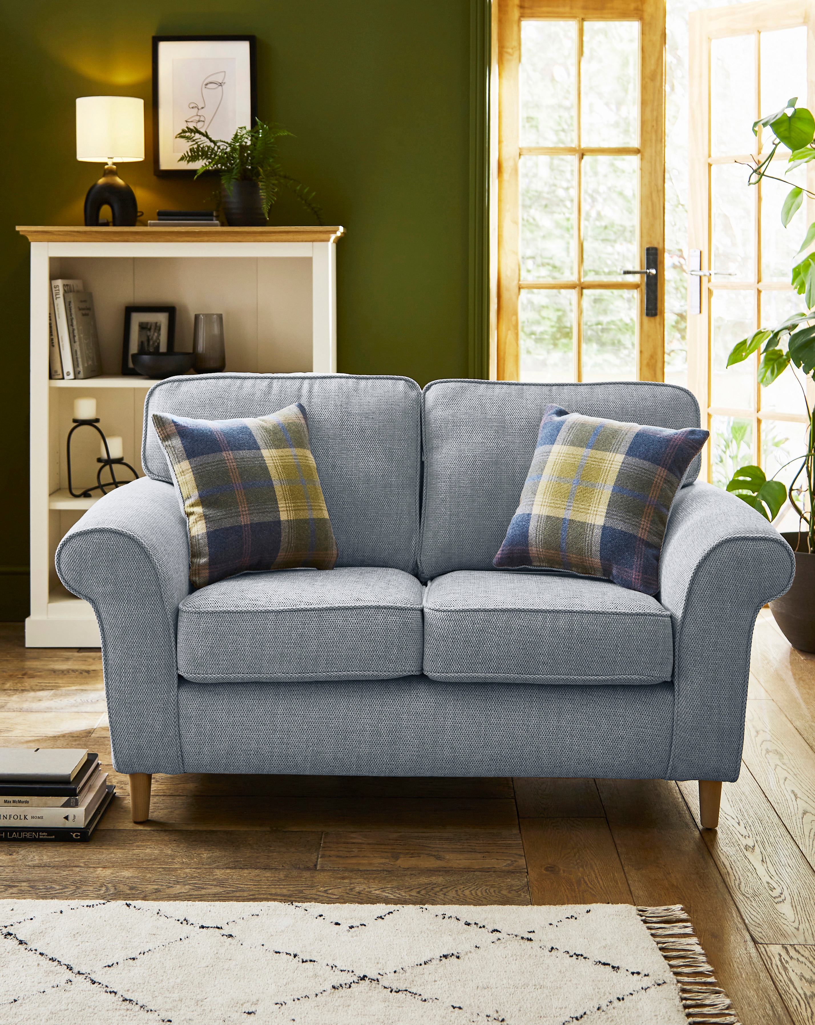 New In - Julipa Chiltern Fabric 2 Seater Sofa