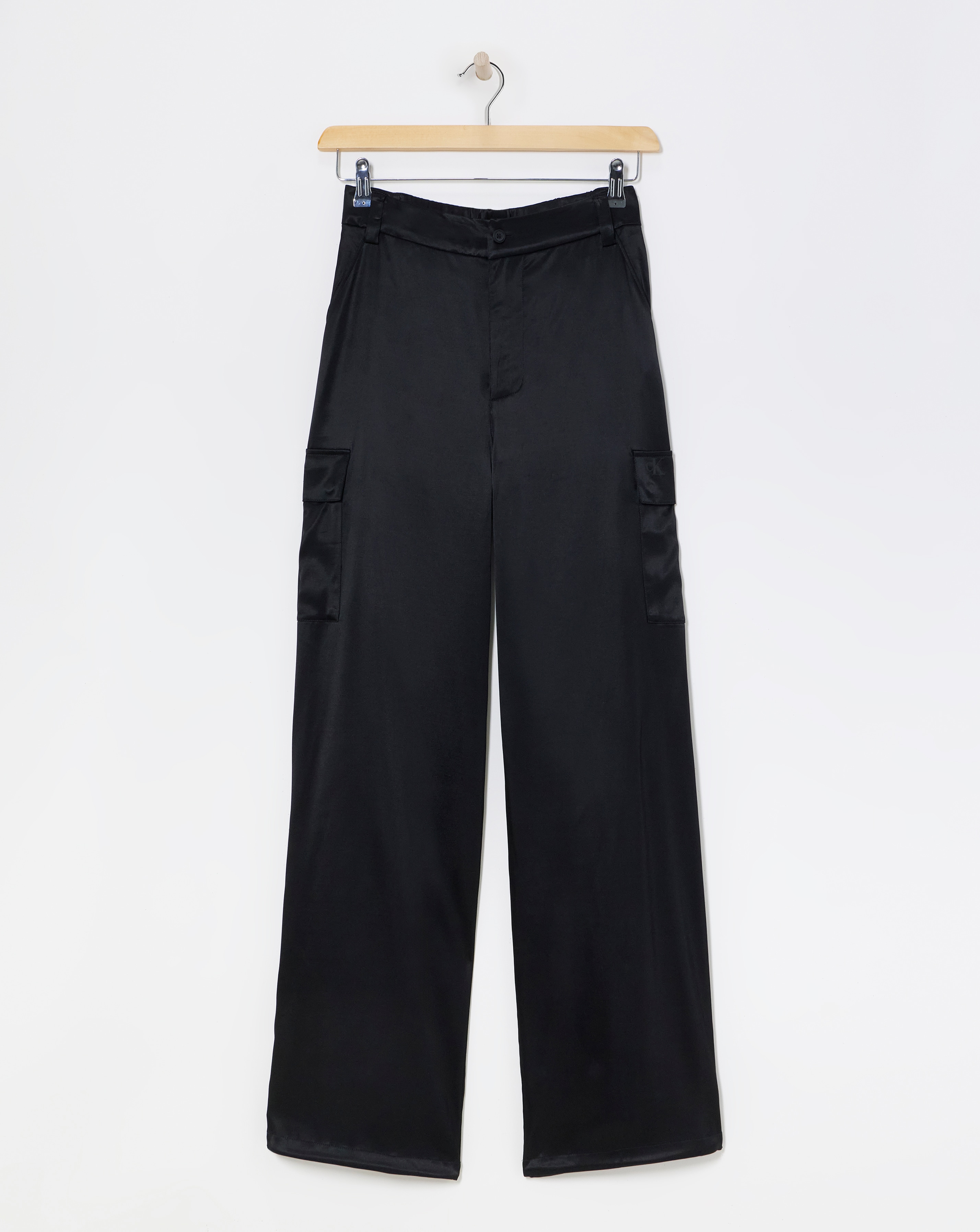Calvin Jeans Satin Cargo Trousers