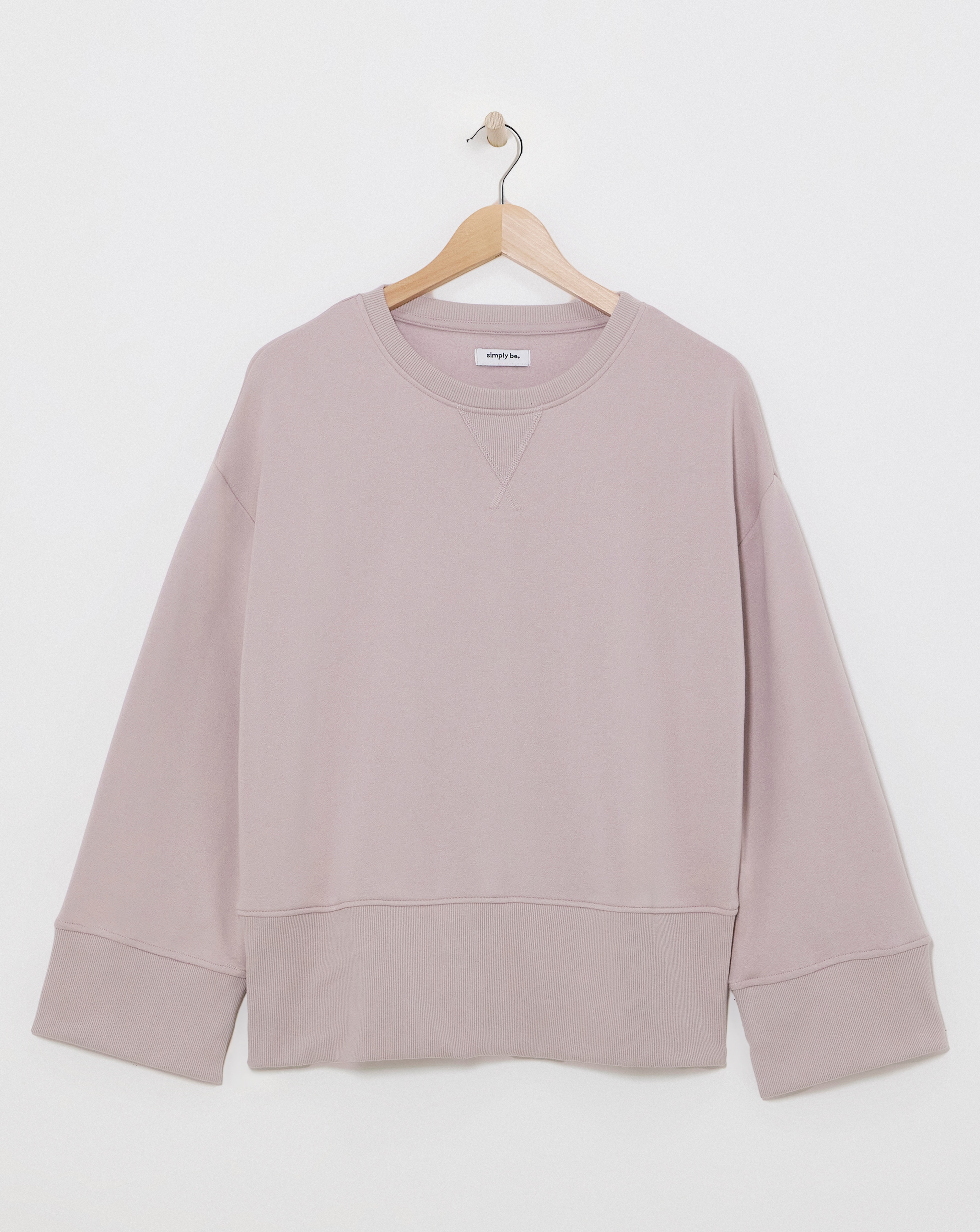Wide Cuff Sleeve Sweatshirt