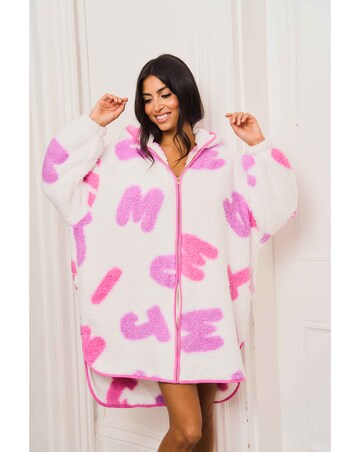 Jim Jam the Label Oversized Slogan Hoodie