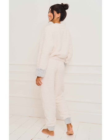 Jim Jam the Label Contrast Borg Twosie