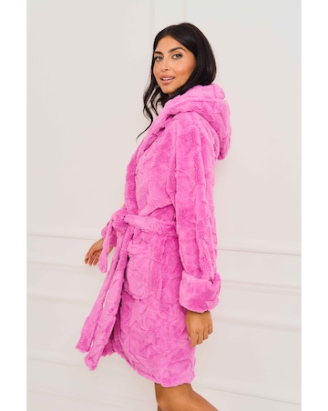 Jim Jam The Label Fleece Star Dressing Gown