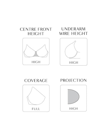Sculptresse by Panache Bliss Full Cup Wired Bra Hazel