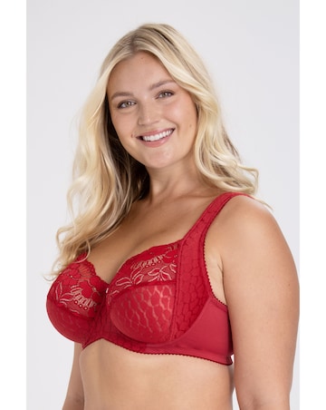 Miss Mary of Sweden Jacquard & Lace Underwired Bra