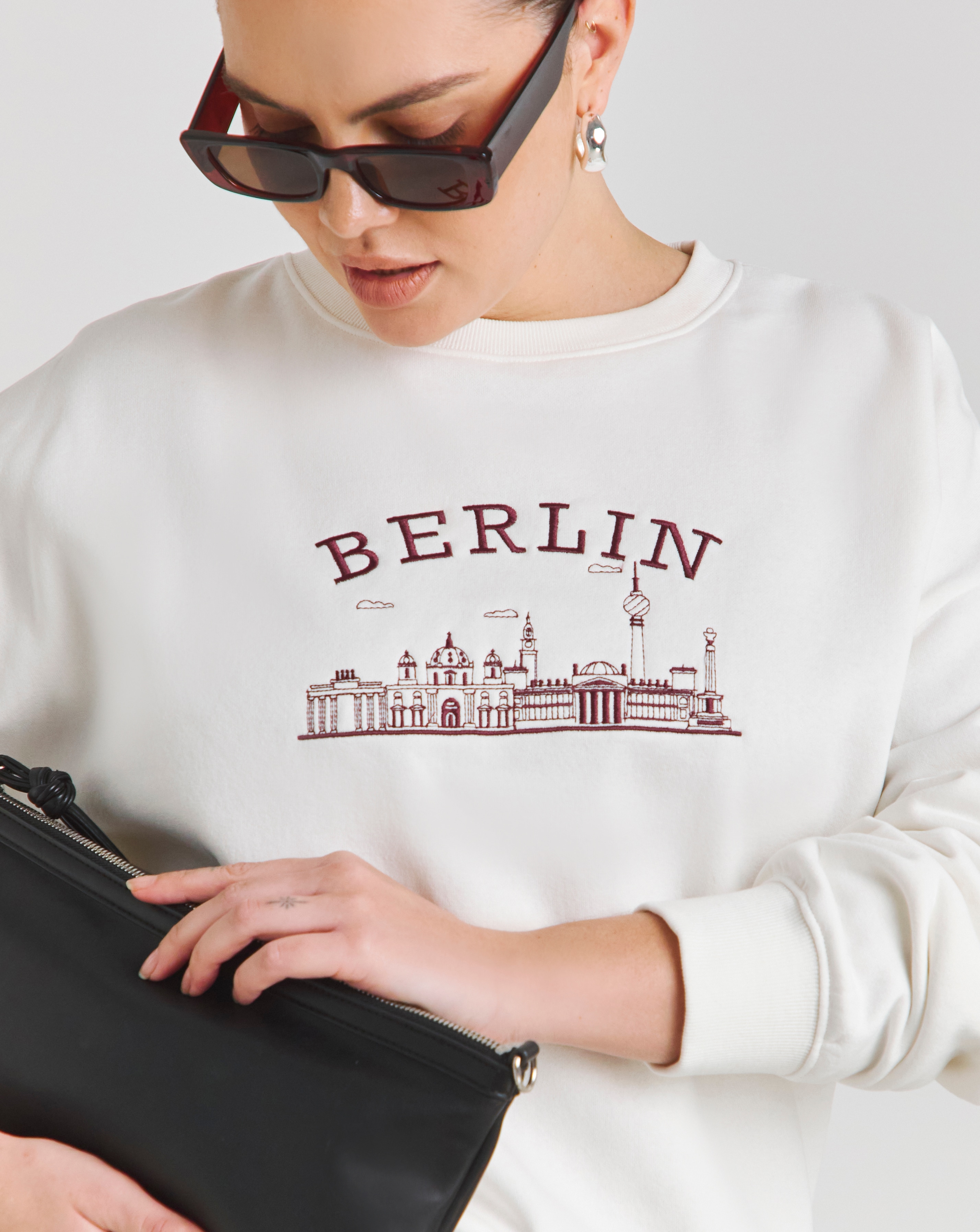Berlin Embroidered Sweatshirt
