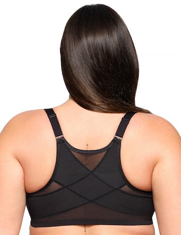 Glamorise Plus Size WonderWire Posture Back Front-Fastening Bra 9265