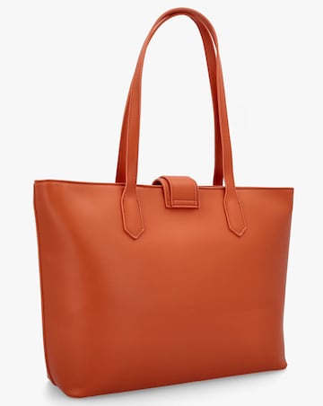 Valentino Bags Dejavu Relove Recycle Orange Shopper Bag