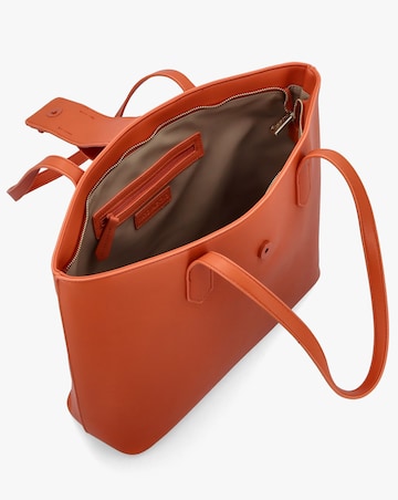 Valentino Bags Dejavu Relove Recycle Orange Shopper Bag