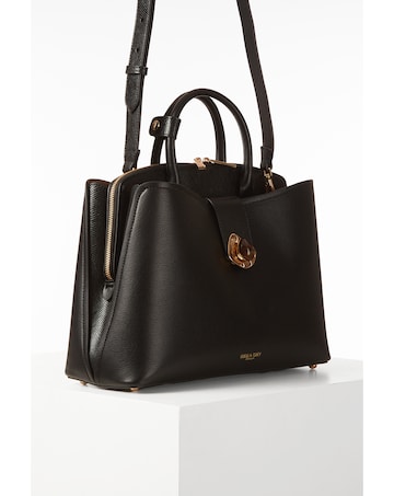 Luella Grey Cristobel Black Laptop Tote