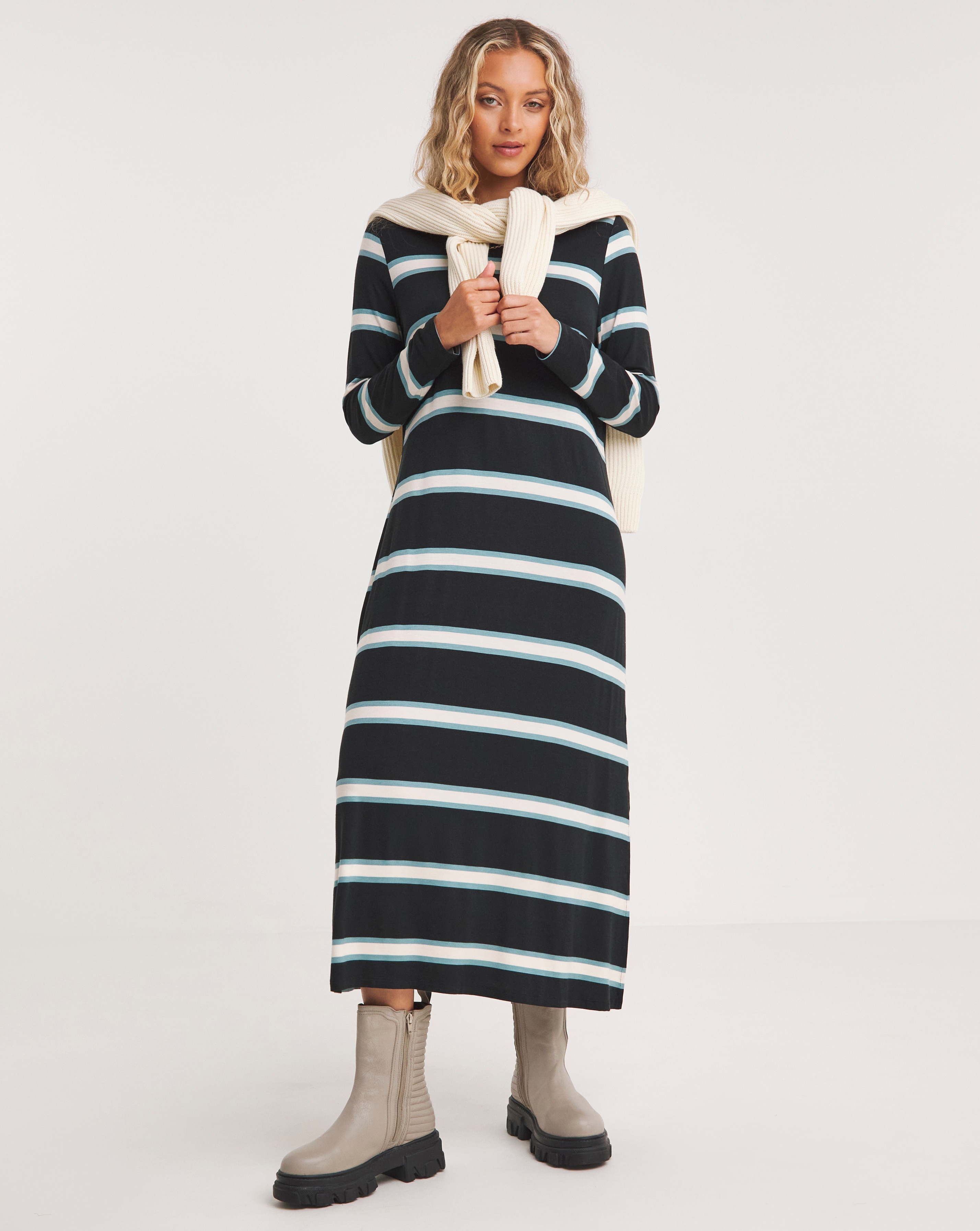 Simply be striped dress top