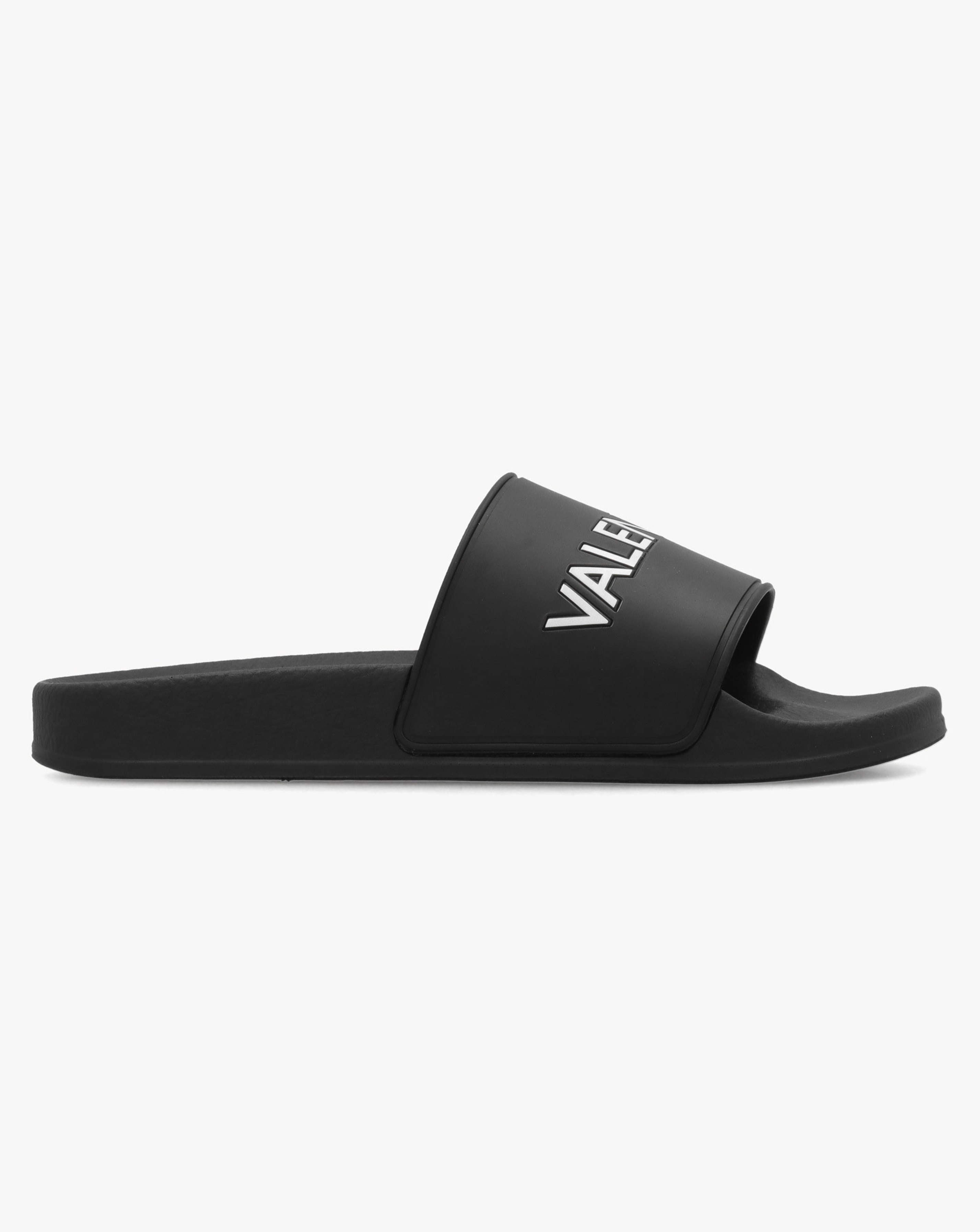 New In - Valentino Bags Giada Black Logo Sliders