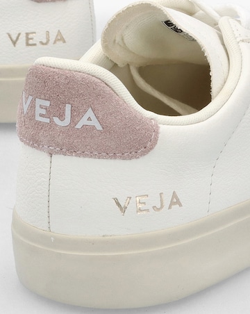 Veja Campo Extra White Babe Chromefree Leather Trainers