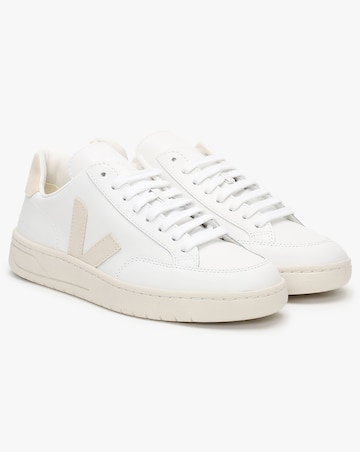 Veja V-12 Leather Extra White Sable Trainers