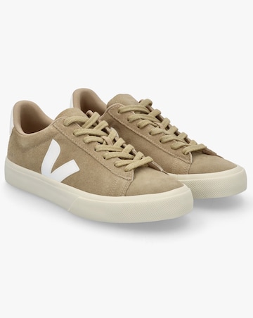 Veja Campo Suede Dune White Trainers