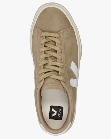 Veja Campo Suede Dune White Trainers