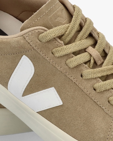 Veja Campo Suede Dune White Trainers