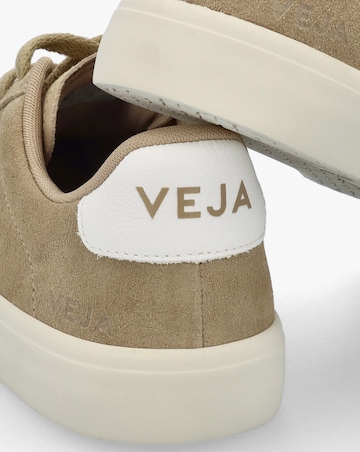 Veja Campo Suede Dune White Trainers