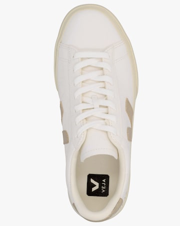 Veja Campo Extra White Platine Chromefree Leather Trainers