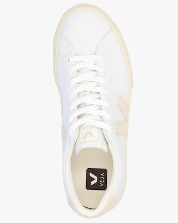 Veja Esplar Logo Extra White Sable Leather Trainers